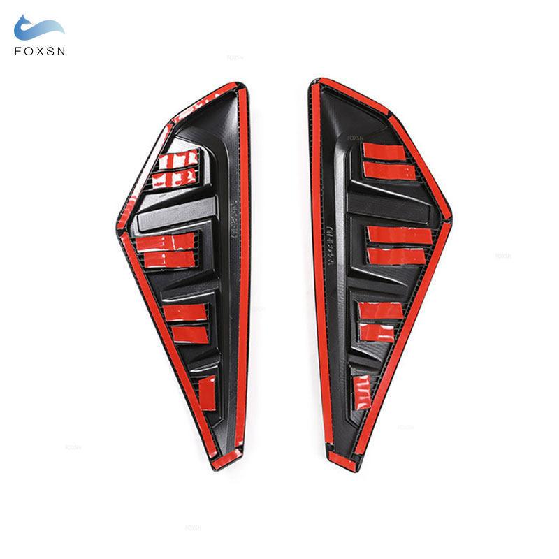 For BMW X5 G05 M Series X5M    2pcs Car Exterior Side Wing Air Flow Fender Grill Outlet Intake Vent Decoration Trim