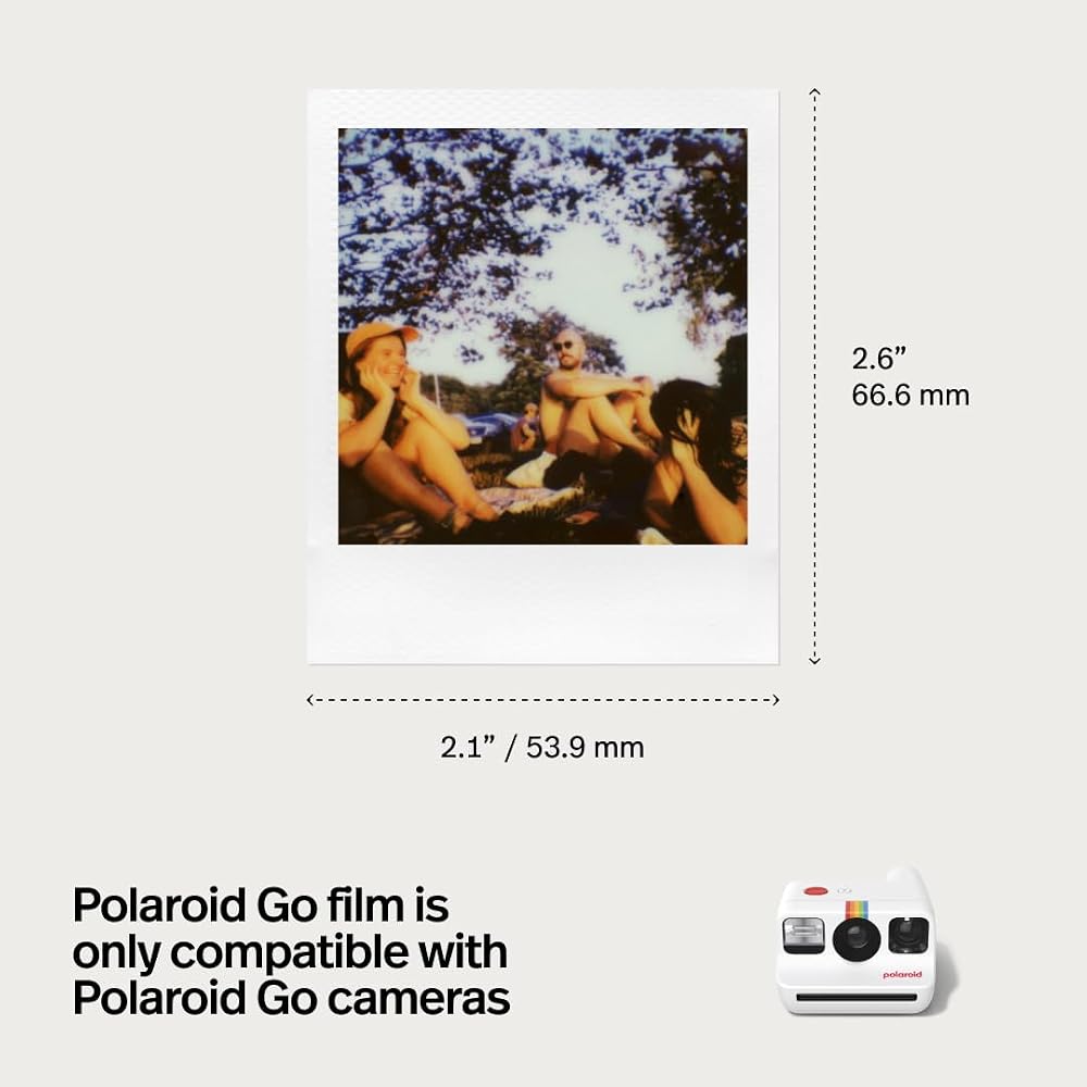 POLAROID Камера мгновенной печати Go Generation 2 – Белая (9097)