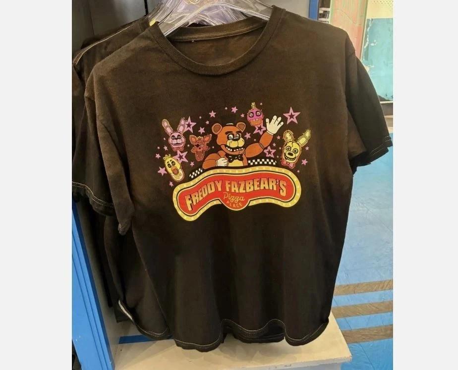 Хэллоуинские Ночи Ужасов 2025 FNAF Пять Ночей С Фредди Футболка Быстрая Доставка Унисекс Футболка