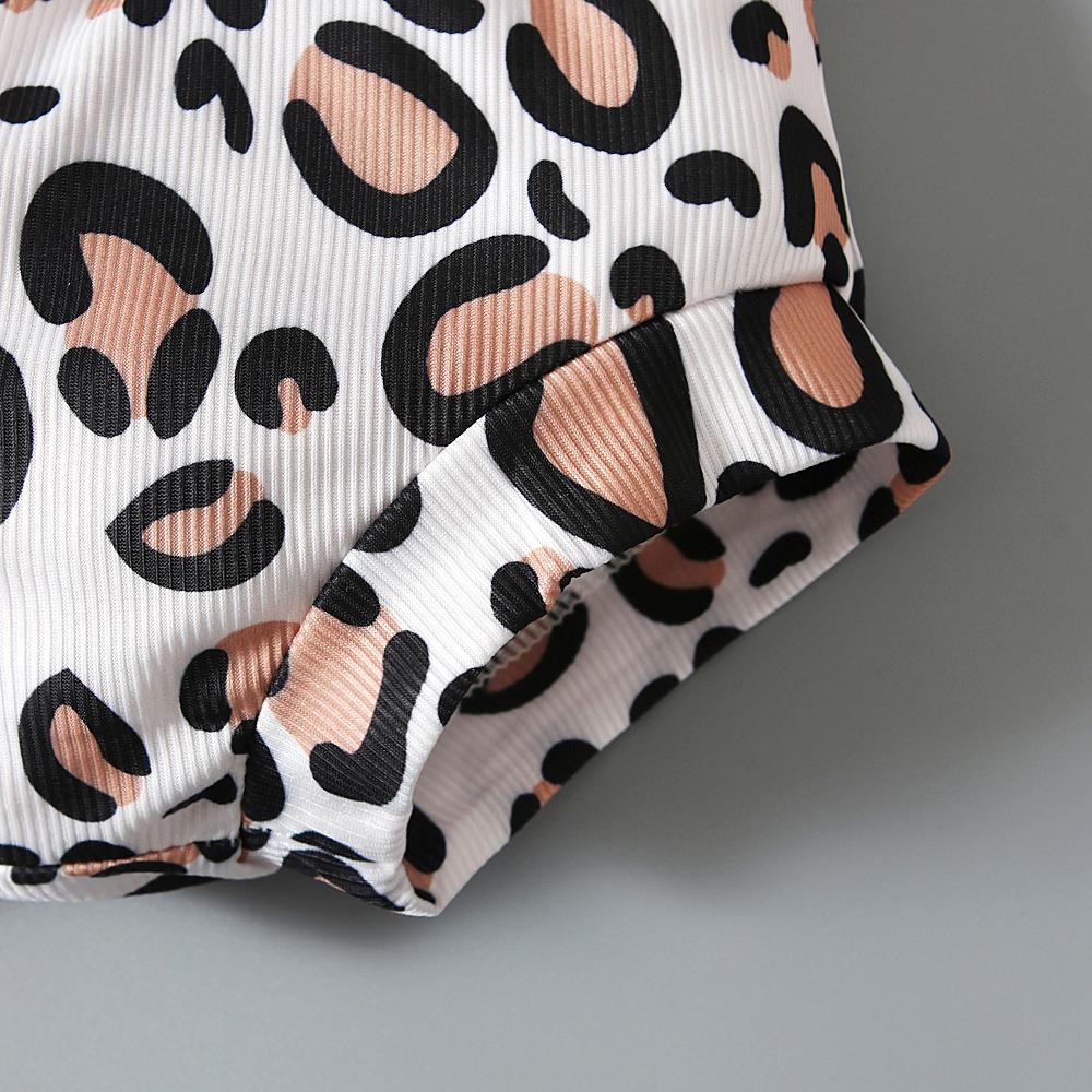 Летняя футболка с принтом животных для малышей + шорты + повязка на голову, комплект из 3 предметов, одежда для детей 0–3 лет