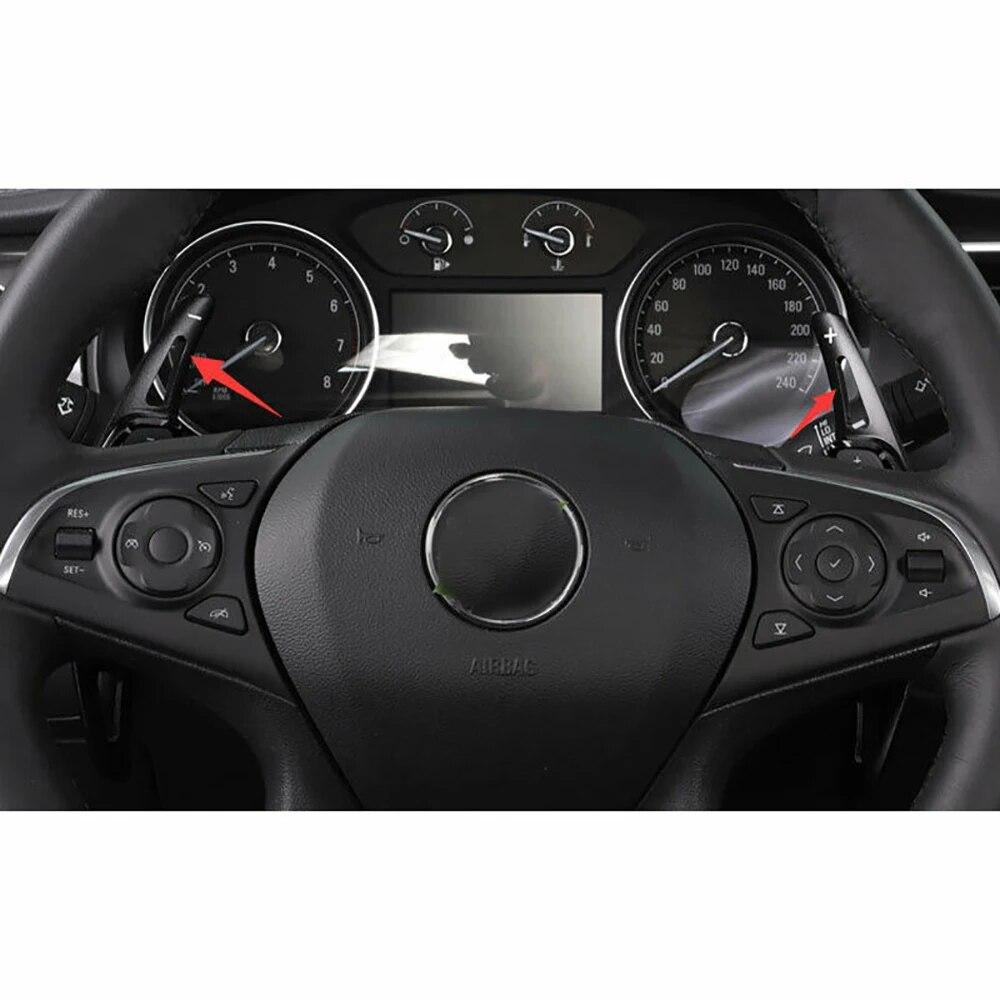 Автомобильный руль DSG, подрулевые переключатели, наклейки для Opel Vauxhall Insignia 2011-2013 2014 2015 2016 2017 2018