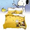 Cartoon Print Digital Duvet Cover Pillowcase Set Bedroom Gift Bedding