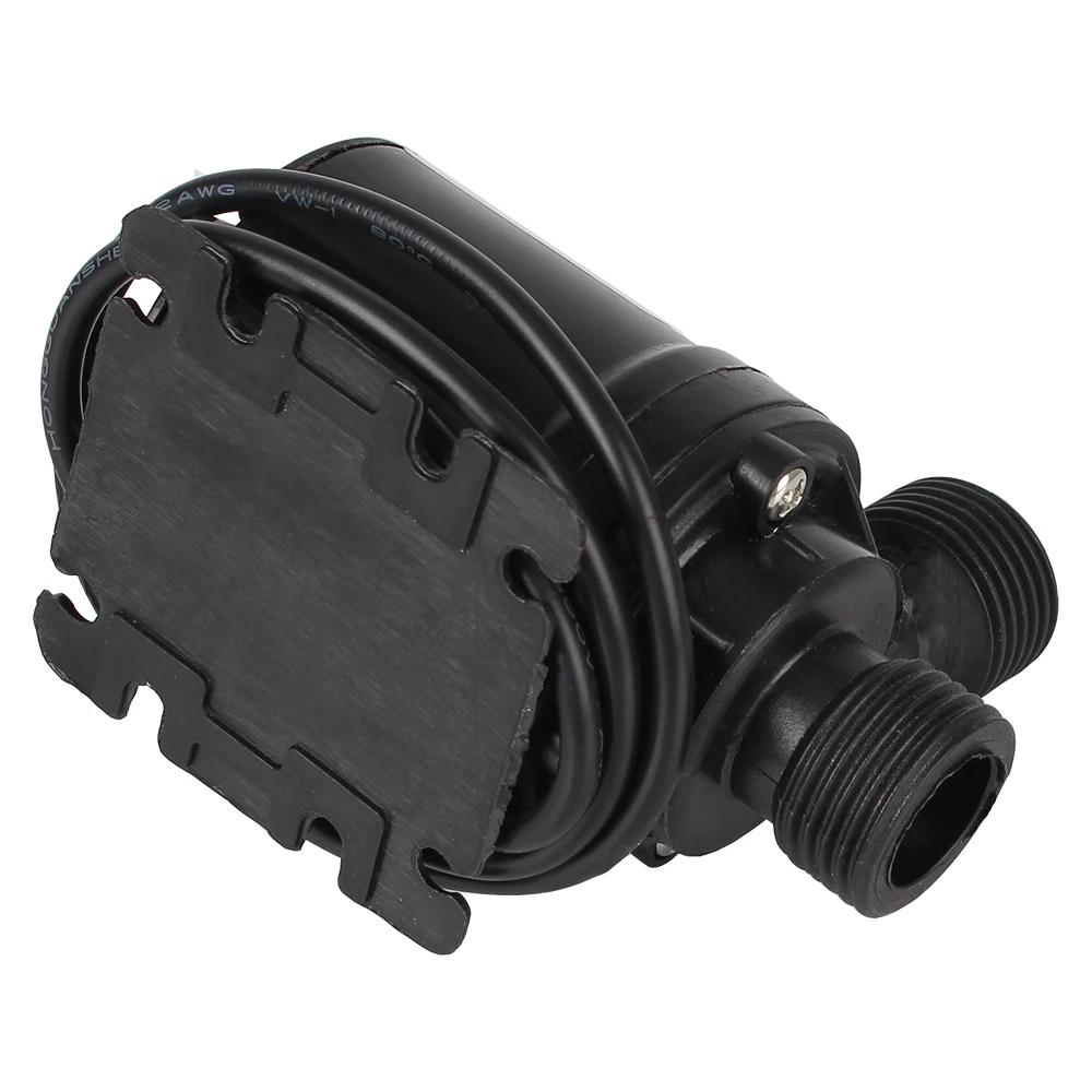 Ультратихий DC 12V 24V Домашний 800 л/ч Портативный Бесщеточный Двигатель Погружной Водяной Насос 5M для Системы Охлаждения Фонтанов Нагревателя Мини