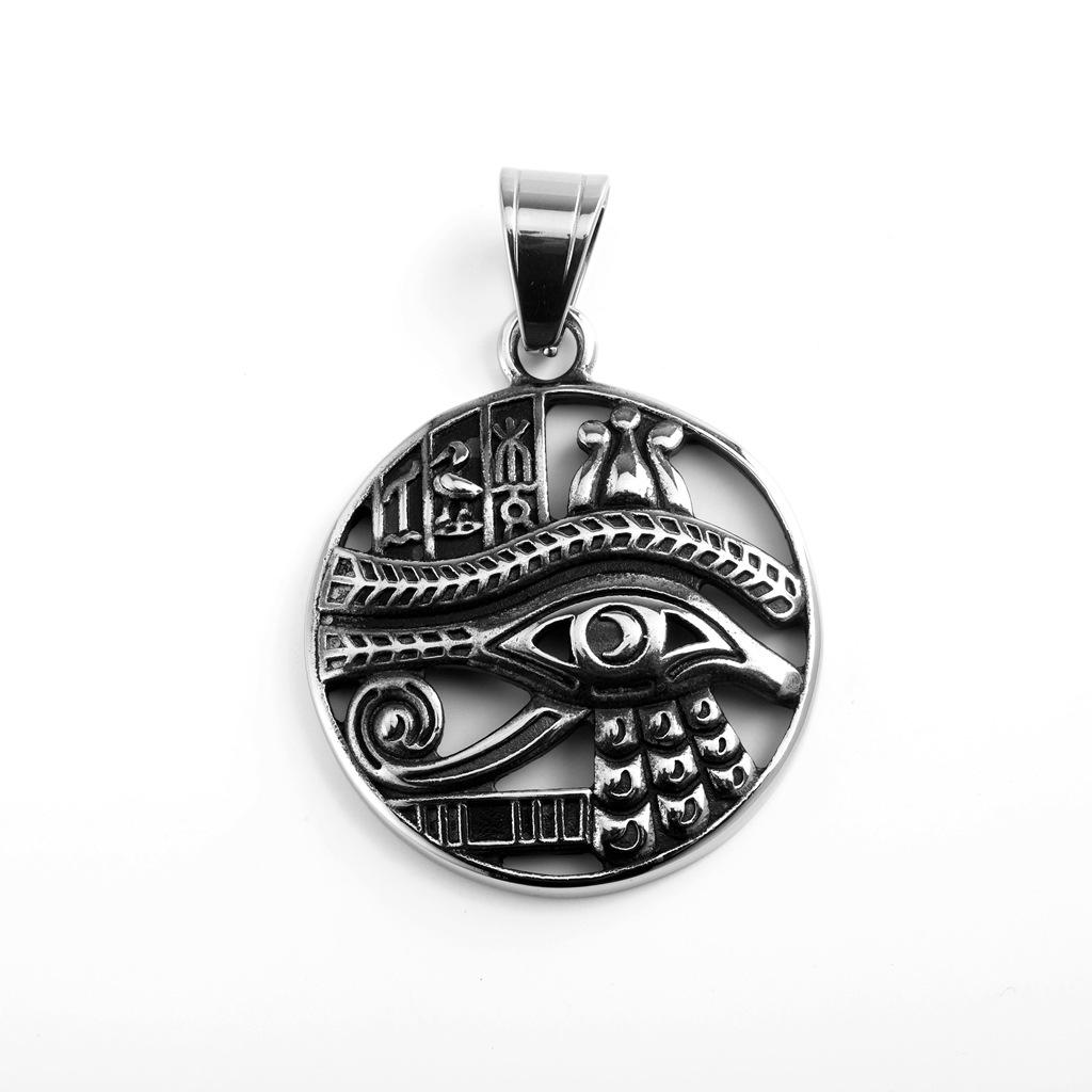 Европейское ретро Око Гора Кулон Ожерелье для Мужчин
