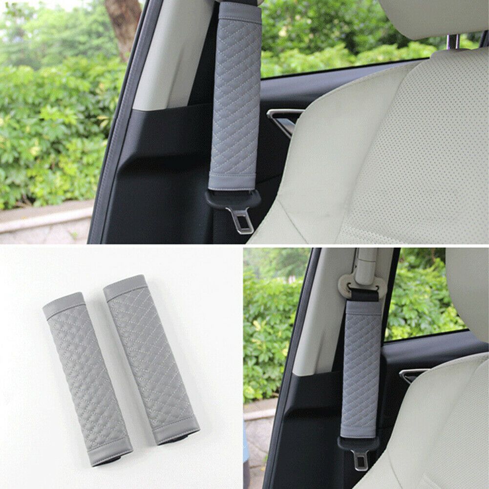 2 pcs Harness Pad Safe Padding Cushion Safety Seat Belt Cover Protection Cover Car Shoulder Sheath