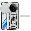 Armor Funda для Xiaomi 14 Ultra 15 Ultra Redmi A4 14C POCO C75 Чехол Сдвижная камера Кольцо-подставка Держатель Защитная крышка Capa
