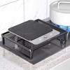 Gas Stove Rack Induction Cooker Bracket Solid Metal Structure Strong Load-bearing Multipurpose Storage Rack