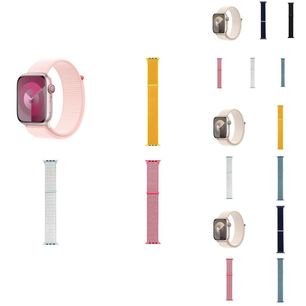 Спортивный нейлоновый ремешок Apple Watch с липучкой Для моделей