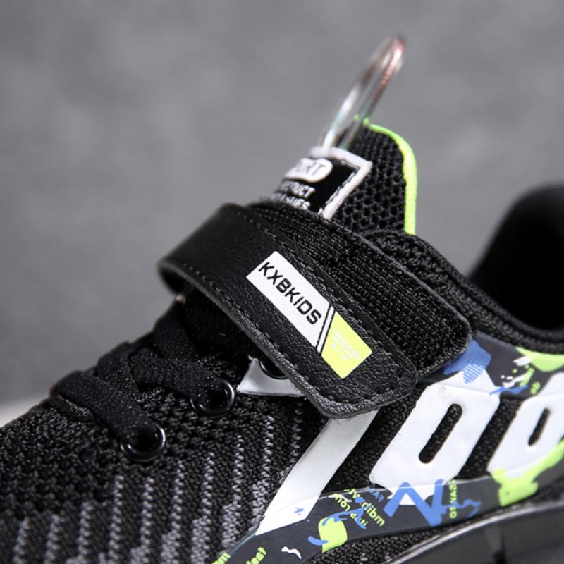 Детская спортивная обувь для мальчиков, кроссовки для бега, повседневные кроссовки, дышащая детская модная обувь, легкая обувь