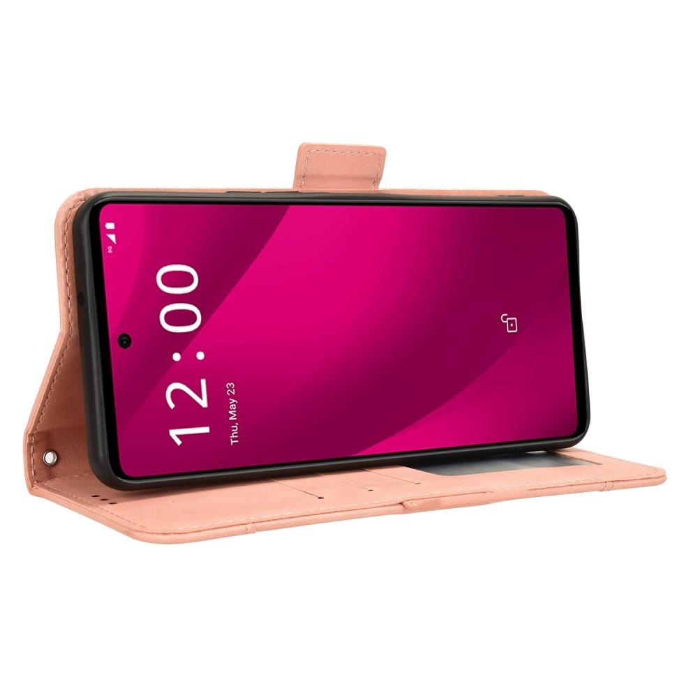 T Phone 2 Pro 5G Flip Case, Card Slot, Pink