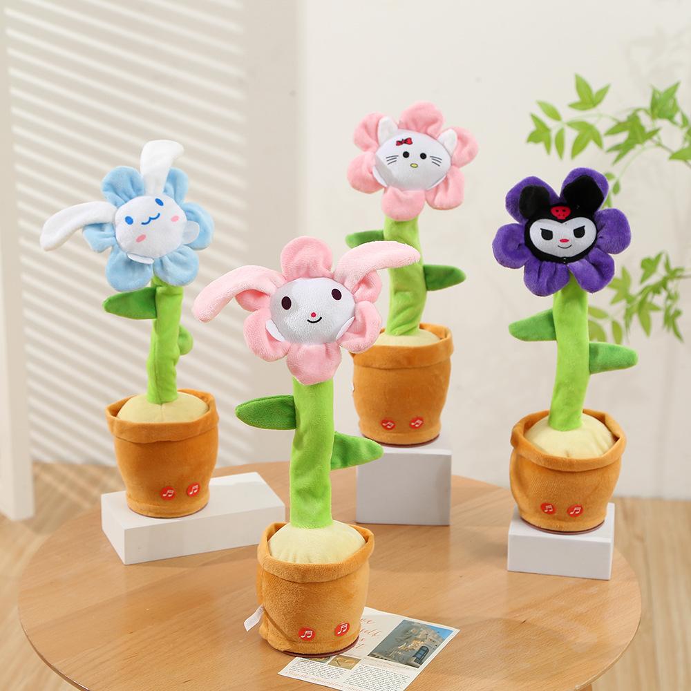 Говорящая танцующая игрушка-кактус