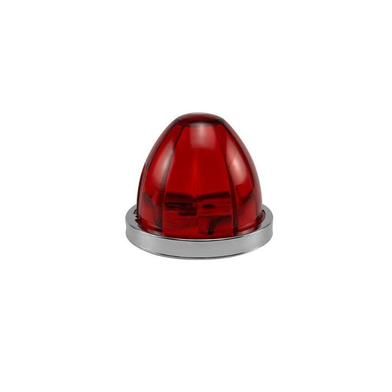 1 Комплект Автомобильный Грузовик Боковой Габаритный Огонь Указатель Поворота Прицеп Лампа Арбуз Грузовик Боковой Фонарь Светодиодный Водонепроницаемый 12В24В Автомобильный Габаритный Огонь