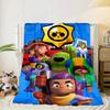 Game Brawl Adventure Heroes Blanket Flannel Blanket for bed, sofa, Camping, Hiking, Picnic Essentials, gift for family Fan gifts