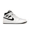 Air 1 Mid White Black Мужские кроссовки DQ8426-132