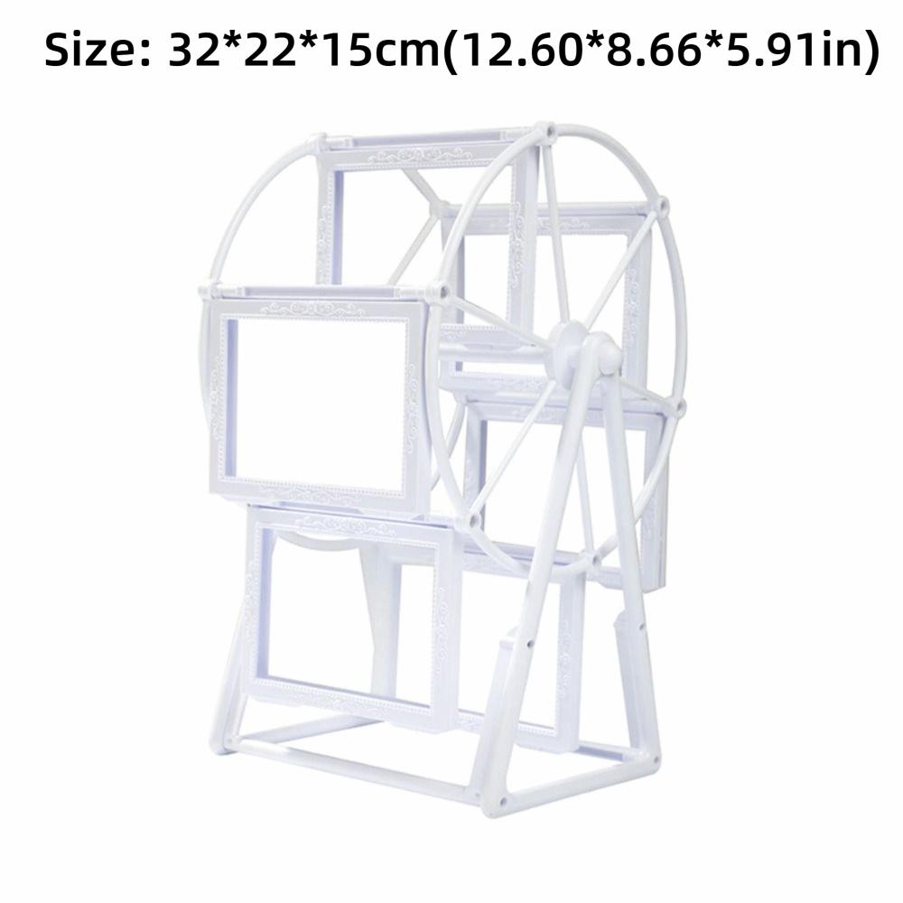 Винтажная фоторамка в виде колеса обозрения 5 дюймов 12 фотографий Органайзер для фотографий Дом Офис