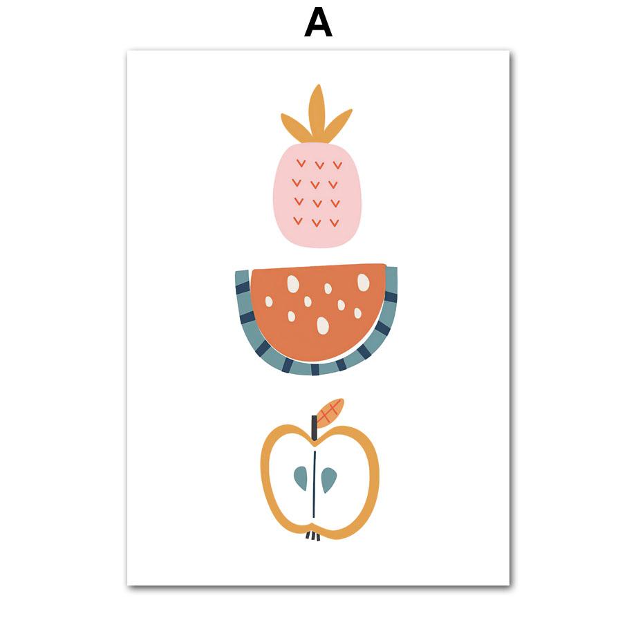 Картина на холсте Звезда Луна Радуга Облако Вдохновляющие Плакаты Печать Детские Скандинавские Детские Настенные Картины Декор Детской Комнаты Для Девочек