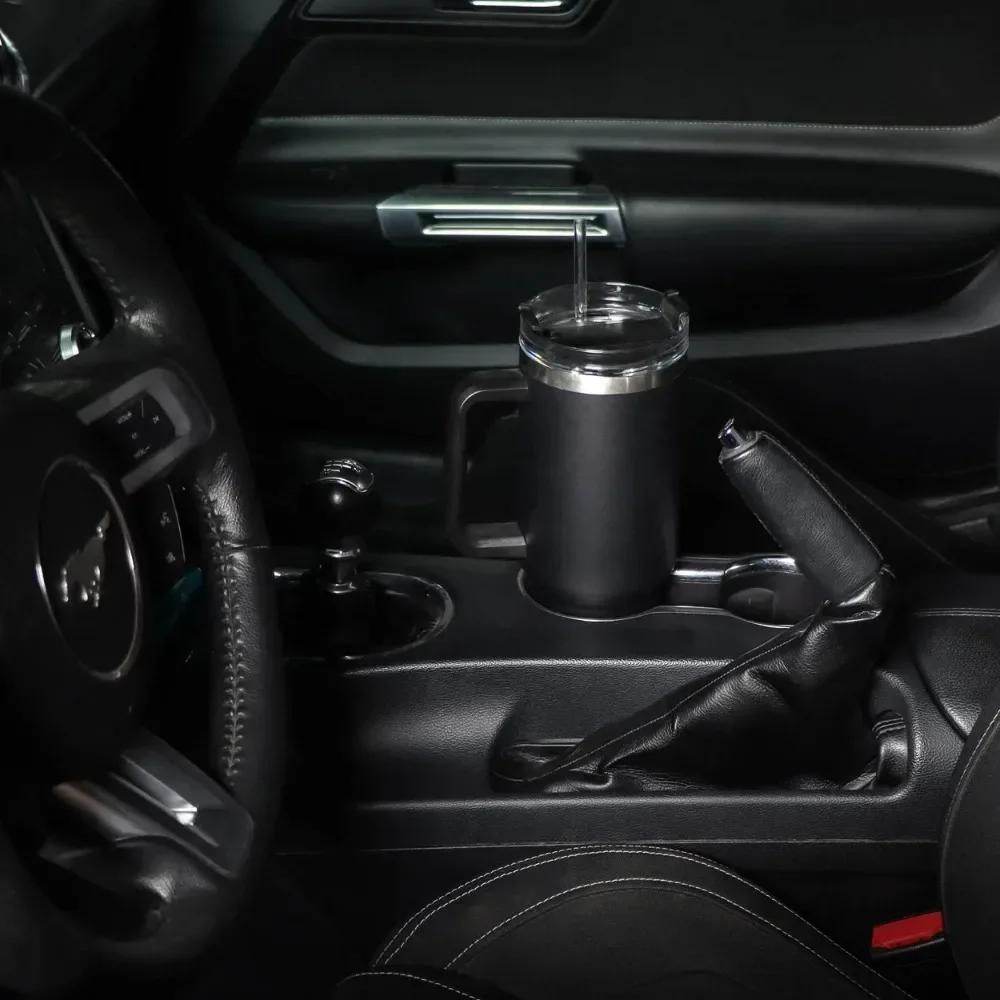 Термостакан из нержавеющей стали 40 унций с ручками 8 часов горячим и 12 часов холодным дорожная кружка simply Modern термостакан 40 унций с ручкой