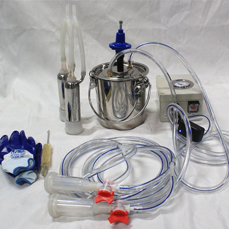 Пульсирующий аппарат для доения овец и коров, бытовой портативный электрический доильный аппарат, маленькое ведро для доения из нержавеющей стали