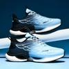 Men's New Running Shoes Casual Comfortable Breathable Soft Foam Wear-resistant Outsole Blue Size 39-45 Zapatillas Hombre Male
