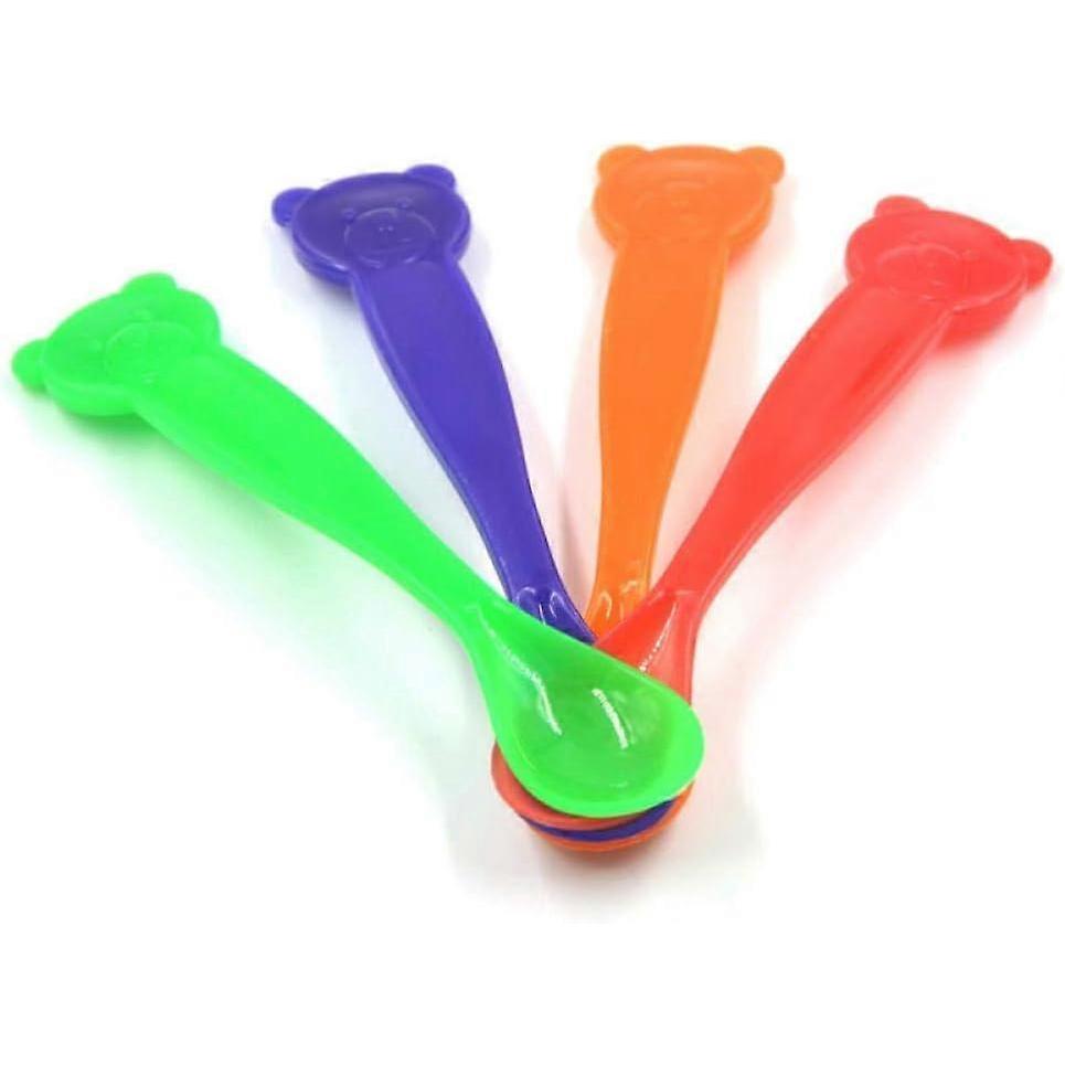 Baby Warming Spoon Temperature Sensing Feeding Spoon Color Changing Spoon