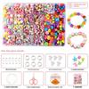 DIY Kids' Beaded Bracelet Kit for Kindergarten Jewelry Crafting