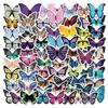 120 Colorful Butterfly Graffiti Stickers Luggage Skateboard Computer Laptop Waterproof Stickers