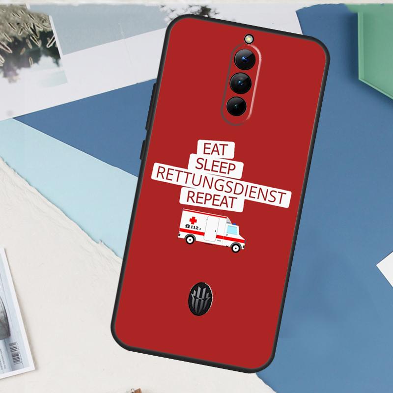 Чехол-аптечка EMS EMT Парамедик для ZTE Nubia Red Magic 10 9 8 8S 9S 10S 11 Pro Plus 6 7 6S 7S Pro 5G 6R 10 Air