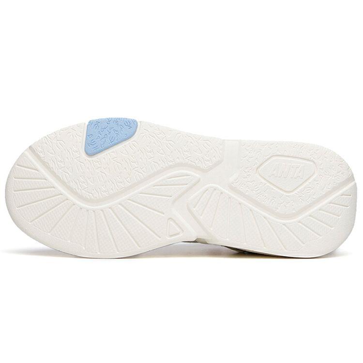 Anta Кроссовки Lifestyle Series Non-Slip Durable Low-Go для скейтбординга Женские кроссовки Синие Белые 122138084-1