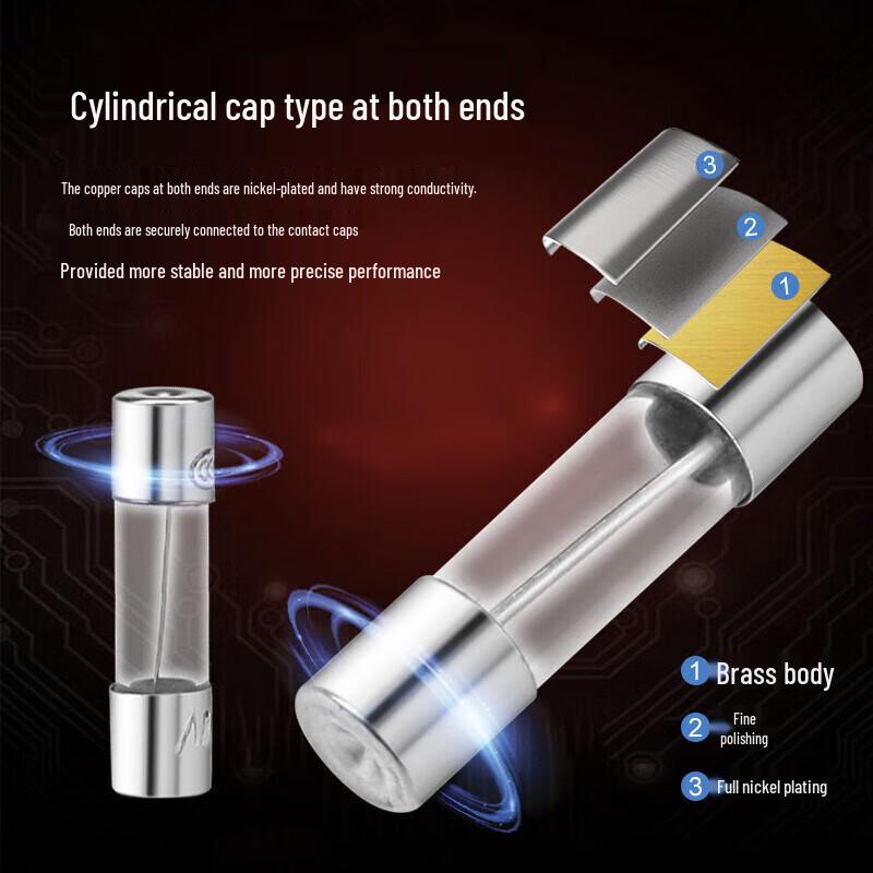 HUIJUN 5x20mm Glass Fuses