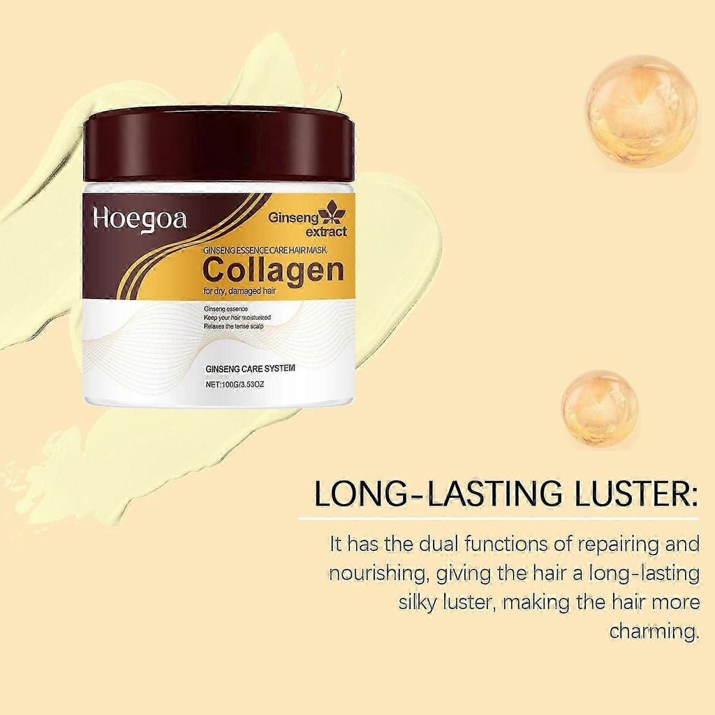 Revitalizing Argan Oil Hair Mask with Collagen  Deep Nourishment, Frizz Control, Strengthening & Repair for All Hair Types  100g