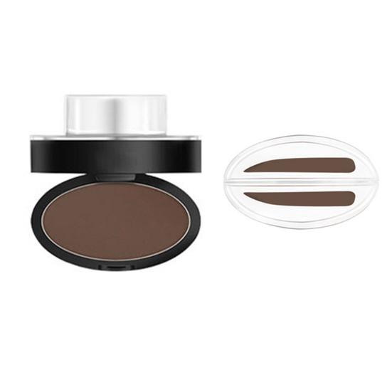 1/2 шт 6 г пудра для бровей водостойкая натуральная стойкая не размазывается ленивая женская форма бровей для девочек