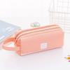 Simple Stationery Box Storage Bag Pencil Case Multi-function Large Capacity Double-Layer