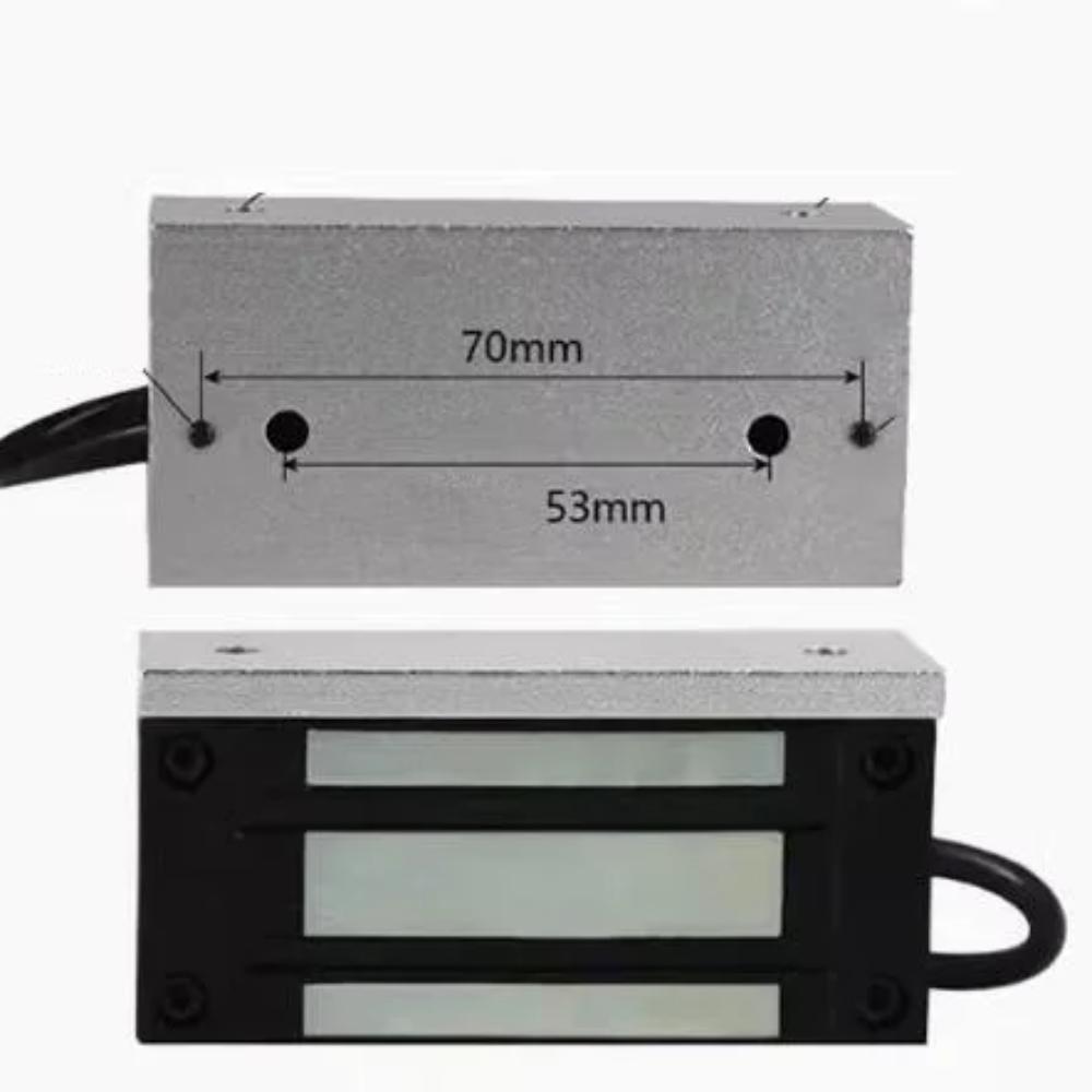 12 В 60 кг Электронный Электромагнитный Замок Безотказный EM Замки Удерживающая Сила Электромагнитный Для Доступа Входа В Дверь