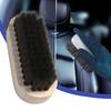 Carving Brush, Car Dust Removal Brush, Car Seat Detailing Brush Wood Handle | Soft