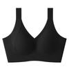Бесшовный бюстгальтер большого размера с полными чашками, красный: Регулируемая поддержка, Минимизирует боковые выступы