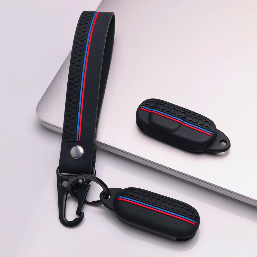 Чехол-брелок для ключа Zontes 368G 368E 368D 368M 368K 350D с брелком, мягкий чехол для смарт-ключа Zontes, поверхность устойчива к царапинам, ударопрочная конструкция