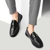 Мода Мода Мужская Натуральная Кожа Обувь для Ходьбы Новая Классическая Мужская Повседневная Обувь Лоферы для Мужчин
