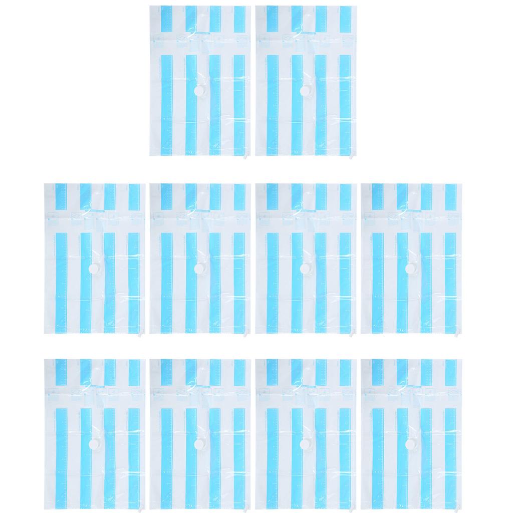 10Pcs Set 12C Vacuum Storage Bag Space Saving Compressed Bag with 3.5cm Thread Air Inlet
