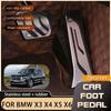 Автомобильные педали для BMW X3 X4 X5 X6 E83 F25 G01 F26 G02 E53 E70 F15 F85 G05 G18 E71 F16 G06 Педаль газа и тормоза Нескользящая накладка на педаль
