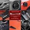 Подходит для 08-16 Nissan GTR R35: Декоративные аксессуары для экстерьера/интерьера из настоящего углеродного волокна