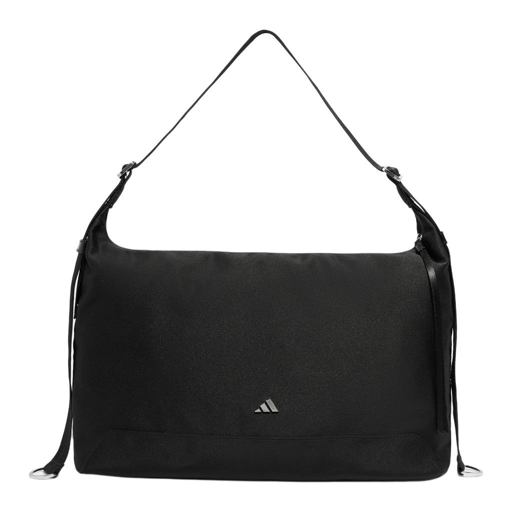 Adidas Logo Polyester Crossbody Bag Medium Unisex Bags Black KT0852