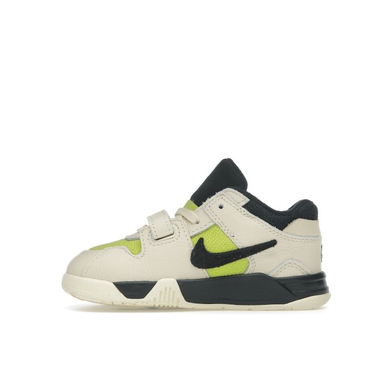 Travis Scott x Air Jordan Jordan Jumpman Jack TR TD Ярко-кактусовые детские кроссовки Тан Муслин Черный FJ2852-102