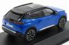 NOREV Peugeot 2008 GT 2024 1/43 Scale Diecast Model Car (Blue) [Parallel Import]
