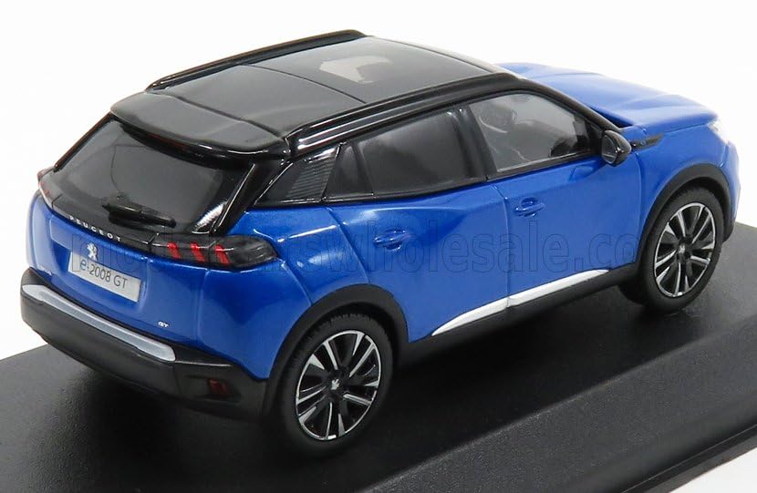 NOREV Peugeot 2008 GT 2024 1/43 Scale Diecast Model Car (Blue) [Parallel Import]