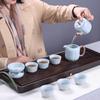 Bafangli Good Fortune Ru Kiln Stone Tea Set
