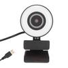 Computer Camera HD 1080P Supplementary Lighting Flexible Rotate USB Home Webcam for Home Live1080P