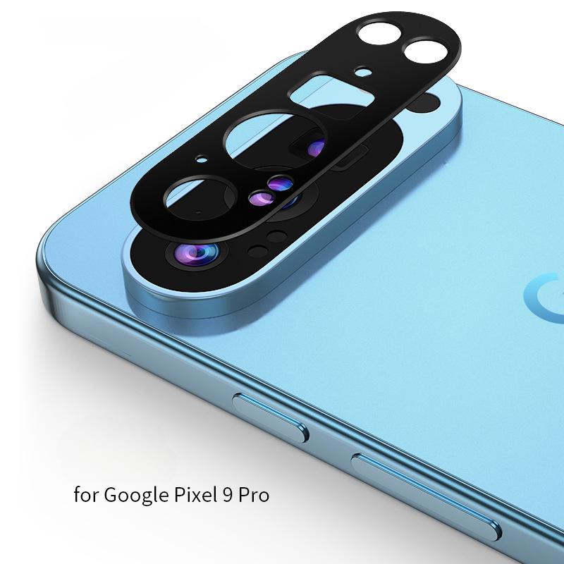 For Google Pixel 9 Pro XL Aluminium Alloy Camera Lens Protectors Metal Sticker Ring for GOOGLE Pixel9 9Pro Protection Film Cover