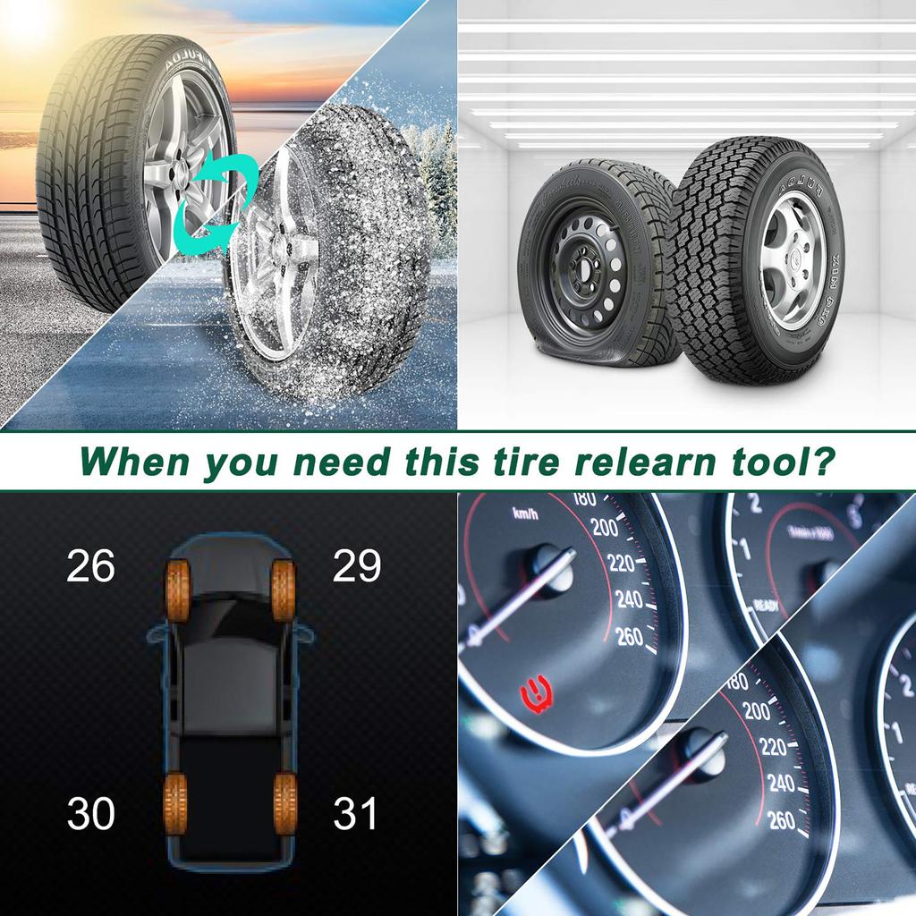 Инструмент сброса TPMS для Ford TPMS19 Автоматический датчик контроля давления в шинах Инструмент активации/переобучения Датчик TPMS Автоаксессуары 8C2T-1A203-AB