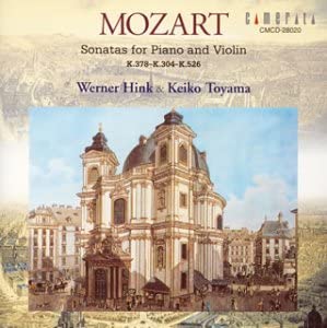 CD ХИНК & КЕЙКО ТОЯМА, МОЦАРТ, ХИНК ( - Моцарт: VN Sonata Selection 3 CMCD28020 Япония Классика Б/У