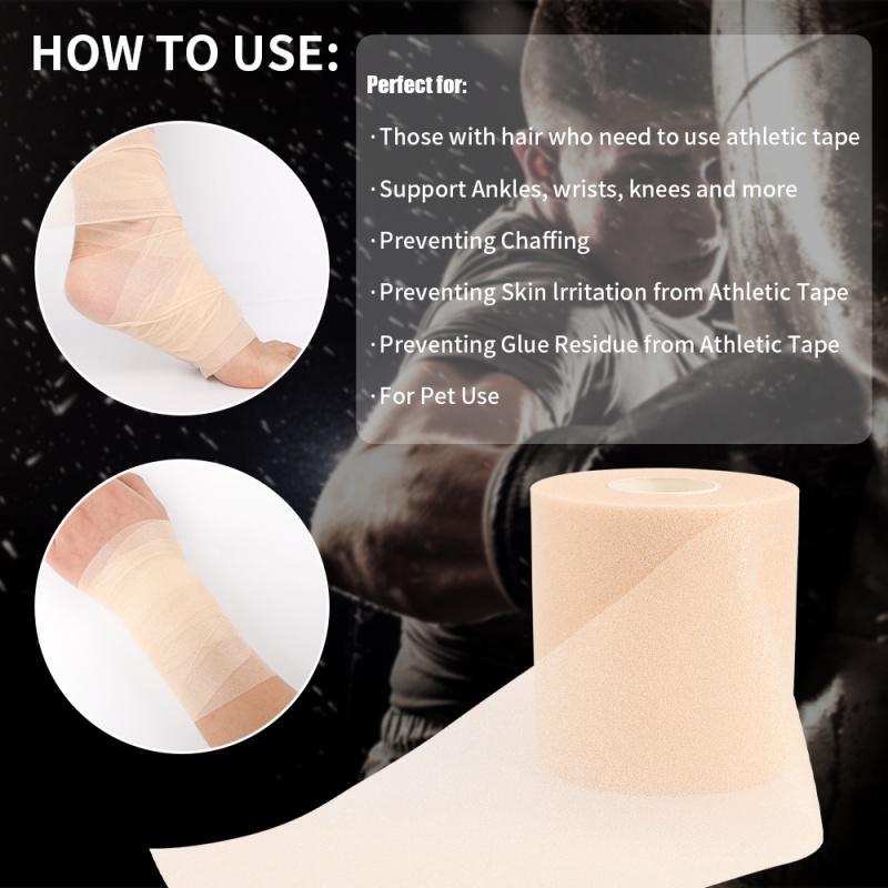 Foam Cotton Skin Film Self-Adhesive Elastic Bandage Elbow Knee Skin Mask Film Foam Athletic Tape